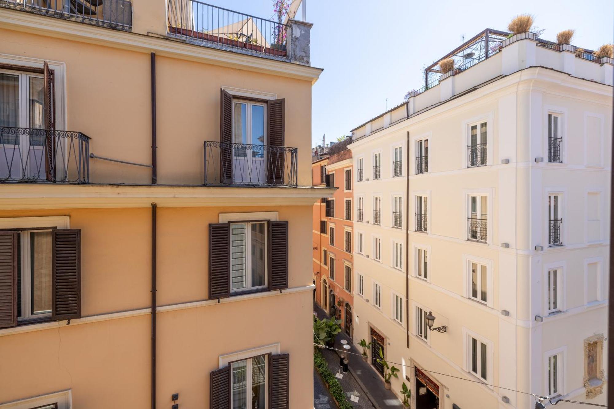 Charming Apartment At Spanish Steps, No Elevator Рим Экстерьер фото