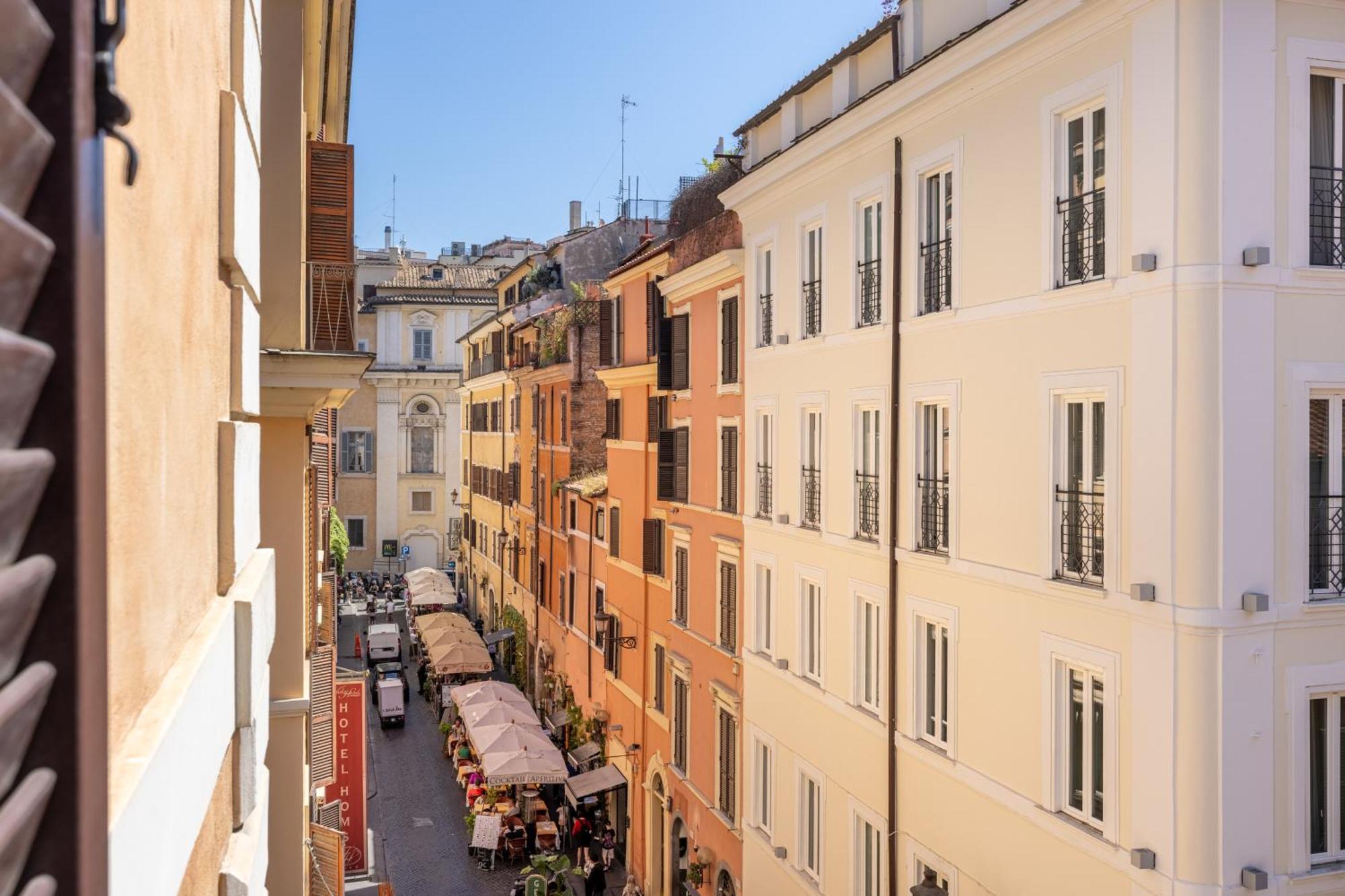 Charming Apartment At Spanish Steps, No Elevator Рим Экстерьер фото